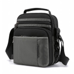 AOTIAN Meeste Messenger Bag K&otilde;rge Kvaliteediga mehelik K&auml;ekott Nyl mees &Otilde;lakott Vabaaja kerge poisi Reisi Crossbody kott hall v&auml;rv