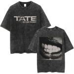 Tate McRae So Close To What Vintage Pesu T-s&auml;rk Mees Omandav Miss 2025 Album L&uuml;hikeste Varrukatega T-s&auml;rk Mehed Naised Puuvillased T-s&auml;rgid S mitmev&auml;rviline