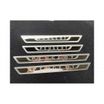 4 terasest l&auml;vepaku kaitse komplekt Peugeot 308 408 508 3008 2008 307 jaoks&Uuml;li&otilde;huke l&auml;vepaku welcome-pedaal