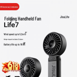 Jisu LIFE7 kaasaskantav kokkupandav k&auml;eshoitav ventilaator