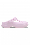 Crocs Classic Clog Kerged Mugavad Sandaalid Naistele, Heleroosa, 38-39 36-37 valge