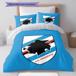 UC. Sampdoria Voodipesu Tekikott Tekikott Padjap&uuml;&uuml;r Kodu Kaunistus S&uuml;nnip&auml;evakingitus (1 * tekikott + 2 * padjap&uuml;&uuml;ri, ilma s&uuml;damikuta) 135x200cm