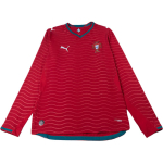 Puma M&auml;ngijaversioon Portugal 2026 Kodus Pikkade varrukatega Jalgpallis&auml;rk Meeste topid 783277-01 L