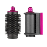Asendus silendav f&ouml;&ouml;nikinnitus Dyson Airwrap HS01/HS05 jaoks - lendlevate juuste vastane otsik + &uuml;mmargune vol&uuml;&uuml;mihari 2PCS black