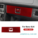 S&uuml;sinikkiust Salongi Kleebis Mercedes Benz SLK R170 Reisijapoolsele T&ouml;&ouml;riistakasti Kattele 1996-2003 Black LHD RHD must