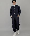 Seinteukeulu &Uuml;le&uuml;marik Kooniline T&ouml;&ouml;jooksja Kombinesoon Ot-502Cj Indigo Denim Brs Indigo/L gray