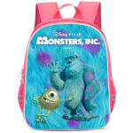 Monsters, Inc Koolikott K&otilde;rglahutusega Tr&uuml;kk Vabaaja Kerge Seljakott Sirge Juuksega