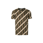 FENDI Ff Monogrammiga Tr&uuml;kitud T-s&auml;rk FY0894A7A8F13J3 S pruun