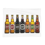 Super Bock Tekid Pehme Soe Flanellist Visketekk Voodikate Voodi Elutuba Piknik Reisimine Kodu Diivan 75x100cm 30x40in black