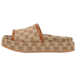 GUCCI Sandaalid Naiste Beež & Tume Pruun 816797 FAD9C 9745 39 tumepruun v&auml;rv