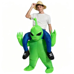 Kuum m&uuml;&uuml;giartikkel Halloweeni tulnuka t&auml;ispuhutav kost&uuml;&uuml;m lavaesinemiseks One Size green