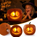 Laulav ja r&auml;&auml;kiv k&otilde;rvits muusika ja h&auml;&auml;lega Halloweeni kaunistuseks One Size orange
