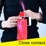 Magic Tricks D&uuml;namo sall l&auml;bi telefoni L&auml;hiv&otilde;te Magie Funny Silk Thru Phone Trick M&auml;nguasjad