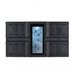 NP-FZ100 4-kanaliline LCD digikaamera akulaadija Sony A7III A9 A7RIII jaoks NP-FZ100 UK