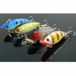 Hengjia kivip&uuml;&uuml;gi kunstlikud landid kolmiku konksuga 4tk Vib Fishing Fly High Leurre Dur 4pc sent as picture