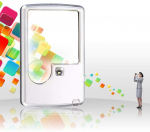 X3 X6 Card LED luup LED-valgusega suurendusklaasiga &uuml;li&otilde;huke kaasaskantav kandiline luup