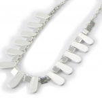 Dolce Vita [I5501] - Collier Cr&eacute;ateur 'Antica' argent&eacute; h&otilde;be