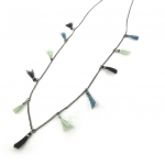 Les Tr&eacute;sors De Lily [N1519] &ndash; disainer pikk kaelakee  Altai  roheline sinine must