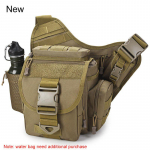 Camping Tactical Chest Molle System Military Crossbody Pouch Sling veekindel Sac De Sport kott khaki