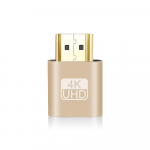 HDMI-&uuml;hilduv virtuaalekraani adapter 4K DDC EDID n&auml;ivpistikuga kuvaemulaatori petmisadapteri tugi 1920x1080P Bitcoi kaevandamiseks