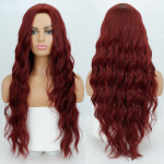 MISS PARUKAS Pikad s&uuml;nteetilised Water Wave Ombre juukseparukad koos tukkidega valgetele mustadele naistele Lolita Cosplay parukas 27