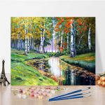 DIY v&auml;rvid numbrite j&auml;rgi &otilde;limaali komplekt L&otilde;uend DIY &otilde;limaal numbrite j&auml;rgi Seinakunsti kaunistused kodukinki kunstiks ja hobideks 40x50cm no frame