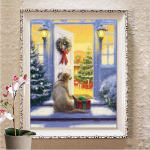 Teemantmaal Rebane Sein Teemanttikandid Multikad Loomade Ristpistes Kodukaunistus Teemantkunst Full Round 20X30CM