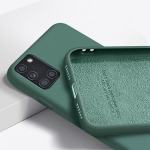 Vedel silikoon&uuml;mbris Samsung Galaxy A51 A71 A50 A53 A13 M31 M31S M51 M21 A12 A21S A32 A22 S21 S20 FE S22 Note 20 Ultra 10 S8 S9 S10 Plus kate Samsung A51 A515 tumesinine v&auml;rv
