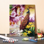 DIY Paint By Numbers Kunst Kodukaunistus Digitaalne &otilde;limaal Numbrid &Otilde;limaal L&otilde;uend 40x50cm no frame