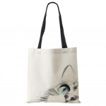 Akvarellv&auml;rviga k&auml;sitsi maalitud kandekotid Lillelised armsad kassidega &otilde;lakott naistele Naiste kontorik&auml;ekott Igap&auml;evased vabaaja ostukotid