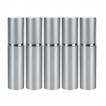 5 tk 10 ml korduvt&auml;idetav mini parf&uuml;&uuml;mipudel, kaasaskantav alumiiniumist pihusti parf&uuml;&uuml;mi pihustipudel, kosmeetika h&otilde;be