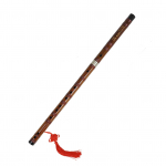 Klahv F Flute Bitter Bamboo Dizi Traditsiooniline Hiina k&auml;sitsi valmistatud puupuhkpill koos hoiukotiga Key of C beež