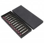 Roostevabast terasest t&auml;toveeringu otsikute komplekt &uuml;mmargune Diamond Magnum DT RT FT segatud 11 tk / 22 tk komplekt 11pcs Set