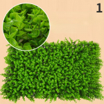 Simuleeritud taimede seinav&auml;rv Eukal&uuml;ptiroheline taimesein valemuru plastikust taust Lillesein Kunstmuru seinakaunistus 1