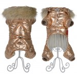 Lemmikloomakoera riided Veekindel karusnaha kapuutsiga kutsikas lemmikloomade kost&uuml;&uuml;m Paks soe sulejope v&auml;ikestele koertele 14