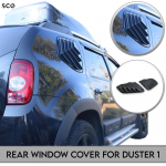 Dacia Duster jaoks Renault Dusteri tagaakna kate must 2tk 2010-2017 aastad