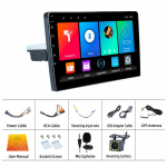 REAKOSOUND 1Din 10,1'' Andriod 11 auto multimeediumipleier GPS-navigatsioon Bluetooth autoheli Wifi USB FM MirrorLink HD autoheli raadio Stereo autoraadio 10INCH 1-16G mic 12LED