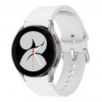 20 mm silikoonrihm Samsung Galaxy Watch 5/4 40 mm/44 mm originaal ilma vahedeta k&auml;ev&otilde;ru jaoks Samsung Galaxy Watch 4 Classic 46 mm/42 mm Correa jaoks Galaxy Watch 5 44mm valge