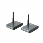 2,4G digitaalse traadita heli saatja ja vastuv&otilde;tja adapteri k&otilde;lar HiFi koduheli jaoks EU Plug must