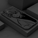 Anime Demon Slayer Capa &uuml;mbris Samsung Galaxy A13 A12 A52s A33 A13 A73 A53 A42 A72 A22 A52 A32 A23 ruudukujulise vedela kaanega Luksuslik Samsung A13 5G