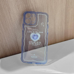 Purple Love Crystal Heart 3D Ins Jane telefoni&uuml;mbris Moon tagakaas iPhone Xr Xsmax 8 7 Plus X 12 Mini 13 Pro Max 11 Conque jaoks For iphone 12pro