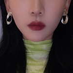 Foxanry Prevent Allergy Ebaregulaarsed geomeetrilised k&otilde;rvar&otilde;ngad naistele T&uuml;drukutele Minimalistlik Liialdatud isiksus Peo ehted Aksessuaarid Kingitused 8mm h&otilde;be