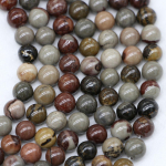 4/6/8/10/12 mm looduslikust kivist muru lill Jaspised helmed &uuml;mmargused lahtised vahehelmed ehete jaoks Leidke ise k&auml;ev&otilde;rud k&otilde;rvar&otilde;ngad 4mm x 92pcs