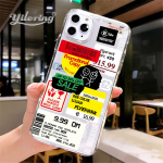 Retro triipkoodisildiga telefoni&uuml;mbris iPhone 12 13 mini 11 Pro XS Max X XS XR 7 8 Plus pehme kaanega &uuml;mbris iPhone 11 12 Pro SE2020 jaoks iPhone 6 6S Plus