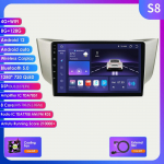 2din Androidi autoraadio multimeediumivideopleier Lexus RX300 RX330 RX350 RX400H 2003&ndash;2014 Navigatsiooni-GPS Carplay 4G QLED puuteekraaniga automaatne stereo S8 8Core 8G 128G