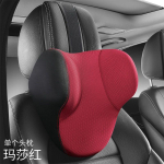 M&auml;lupuuvillane kaelapadi Autoistme padja tugi Auto nimmepadi Mugav ja hingav auto peatugi nimme 1pcs A Neck Pillow gray
