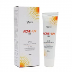 IPCA Akne UV SPF 30 Pa+++ Geel 60g valge
