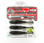 Jackall Soft Lure Ammonite Shad 5,5 tolli Vibe Tail Watermelon P (1391)