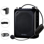 SHIDU 25 W kaasaskantav juhtmevaba h&auml;&auml;lev&otilde;imendi &otilde;petajale 4000 mAh akuga Bluetooth k&otilde;lar mikrofoniga Echo AUX salvestus S28 S512