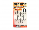 Ryugi HPT044 Pierce Medium Heavy Treble Hooks, suurus 8 (1703)
